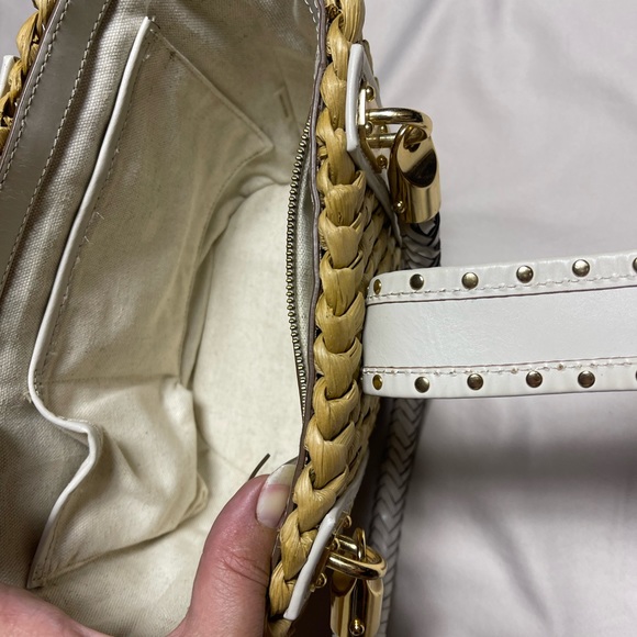 Michael Kors Woven Straw Bag Tantorini. Used once - Picture 9 of 10